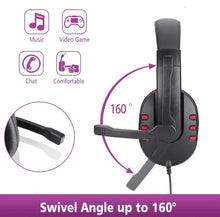 Load image into Gallery viewer, Wired gaming Headphones Gamer Headset with Microphone for  Computer,Laptop,PS4 Play Station 4, Nintendo Switch,Tablet
