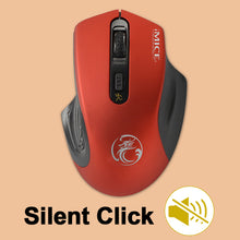 Load image into Gallery viewer, Wireless Mouse USB Computer Mouse Silent Ergonomic Mouse 2000 DPI Optical Mause Gamer Noiseless Mice Wireless For PC Laptop
