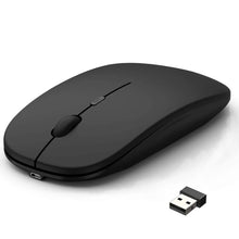 Load image into Gallery viewer, Wireless Rechargeable Mouse for Laptop Computer PC,  Slim Mini Noiseless Cordless Mouse, 2.4G Mice for Home/Office
