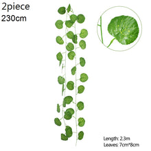 Load image into Gallery viewer, Wisteria Artificial Flower Vine Ivy Leaf Garland Silk Rose Flowers Rattan String Vine Wedding Arch Flower Home Garden Decoration
