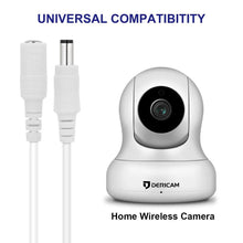 Load image into Gallery viewer, White DC 12V Power Cable 5.5mm*2.1mm Male Female Connector 0.5M 1M 2M 3M 4M 5M 6M 7M 8M 10M Power Cord Extension Wire For CCTV
