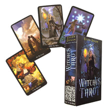 Load image into Gallery viewer, Witch Oracle Deck of Cards Witchcraft Runes for Fortunetelling Tarot Deck for Beginners Astrology Board Games English Cards
