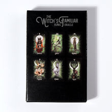 Load image into Gallery viewer, Witch'S Familiar Runic Oracle 24 Card Indie Tarot Deck Runes Rune Cards Animal Oracle Animal Tarot Cards Viking Runes
