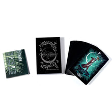 Load image into Gallery viewer, Witch'S Familiar Runic Oracle 24 Card Indie Tarot Deck Runes Rune Cards Animal Oracle Animal Viking Runes Tarot Deck Light Seer
