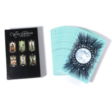 Load image into Gallery viewer, Witch'S Familiar Runic Oracle 24 Card Indie Tarot Deck Runes Rune Cards Animal Oracle Animal Viking Runes Tarot Deck Light Seer
