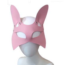 Load image into Gallery viewer, Women Cosplay Sexy Cat Ear Mask Fetish Halloween Party Cosplay Costume Eyemask Leather Mask Costume Wedding Decoration
