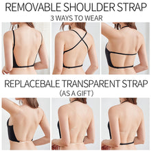Load image into Gallery viewer, Women Deep U Multi-Way Push Up Convertible Low Cut Plunge Bra Shapewear Underwire Seamless Padded Body Shaper Backless Underwear
