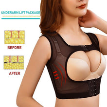 Load image into Gallery viewer, Women Girdle Posture Corrector Bra Mesh Breathable Body Shaper Hunchback Relief Lift Up Bralette Shockproof Back Support

