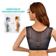 Load image into Gallery viewer, Women Girdle Posture Corrector Bra Mesh Breathable Body Shaper Hunchback Relief Lift Up Bralette Shockproof Back Support
