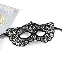 Load image into Gallery viewer, Women Hollow Lace Masquerade Face Mask Sexy Cosplay Prom Party Props Costume Halloween Masquerade Mask Nightclub Queen Eye Mask
