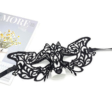 Load image into Gallery viewer, Women Hollow Lace Masquerade Face Mask Sexy Cosplay Prom Party Props Costume Halloween Masquerade Mask Nightclub Queen Eye Mask
