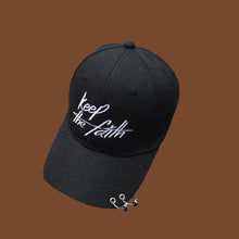 Load image into Gallery viewer, Women Men Hip Hop Kpop Snapback Baseball Cap Solid Color With Ring Sport Dancing Travel Lover Dad Hat Caps Streetwear Adjustable
