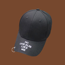 Load image into Gallery viewer, Women Men Hip Hop Kpop Snapback Baseball Cap Solid Color With Ring Sport Dancing Travel Lover Dad Hat Caps Streetwear Adjustable
