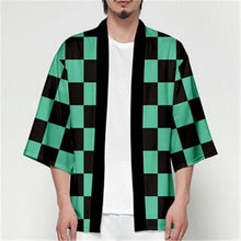 Load image into Gallery viewer, Women/Men Summer Casual Cool Streetwear Demon Slayer Kimetsu no Yaiba 3D Printing Japanese Anime Kimono Haori Yukata Cosplay
