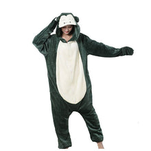 Load image into Gallery viewer, Women Pajamas Flannel Zippers Cartoon Kigurumi Onesie For Adult Men Animal One-Piece Pijamas Girls Cosplay Costume XXL 180-200CM
