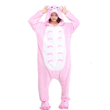 Load image into Gallery viewer, Women Pajamas Flannel Zippers Cartoon Kigurumi Onesie For Adult Men Animal One-Piece Pijamas Girls Cosplay Costume XXL 180-200CM

