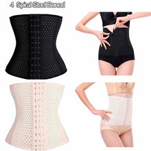 Load image into Gallery viewer, Shapewear Women Waist Cinchers Ladies Corset Shaper Band Body Building Postpartum Belly Slimming Belt Modeling Strap
