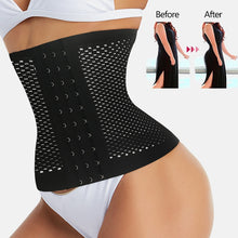 Load image into Gallery viewer, Shapewear Women Waist Trainer Body Shapers Slimming Belt Modeling Strap Steel Boned Postpartum Band Sexy Bustiers Corsets
