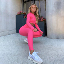 Load image into Gallery viewer, Yoga Set Workout Sport Set Active Wear Women Outfit Sportswear
