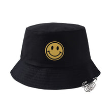 Load image into Gallery viewer, Women's bucket hat Ring Cute Women Flat Fashion Black Bob Hat Hip Hop Fishing Cap Summer Panama Fisherman Streetwear New Cap
