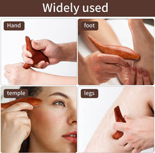 Load image into Gallery viewer, Wood Therapy Massage Reflexology Tools, Widely Used as Head Neck Hand Waist Calf Leg Foot Triangle Massager Wooden SPA Tool
