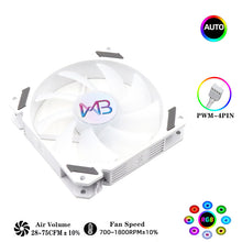 Load image into Gallery viewer, Cooling Fan  For Computer Case CPU Cooling Cooler Ventilador 12V DC Adjust Fan Speed
