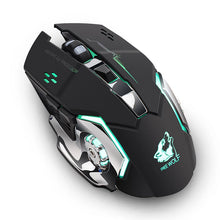 Load image into Gallery viewer, Wireless Gaming Mouse Rechargeable Silent LED Backlit USB Optical Ergonomic Gaming Mouse LOL Mice Surfing Gamer Mouse For PC
