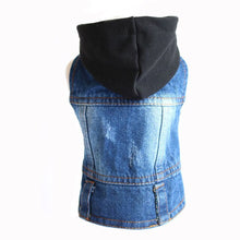 Load image into Gallery viewer, XS-2XL Denim Dog Clothes Cowboy Pet Dog Coat Puppy Clothing For Dogs Jeans Jacket Dog Vest Coat Puppy Outfits Cat Clothes
