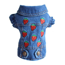 Load image into Gallery viewer, XS-2XL Denim Dog Clothes Cowboy Pet Dog Coat Puppy Clothing For Dogs Jeans Jacket Dog Vest Coat Puppy Outfits Cat Clothes
