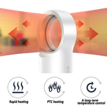 Load image into Gallery viewer, Electric Air Heater Bladeless Heater 110/220V Powerful Warm Blower Fast Heater Portable Desktop Foot Warmer Bedroom Home
