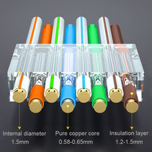 Load image into Gallery viewer, xintylink CAT8 CAT7 CAT6A rj45 connector 50U RJ 45 ethernet cable plug network SFTP FTP shielded jack 1.5mm hole pass through
