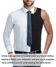 Load image into Gallery viewer, Shapewear Men's Slimming Shaper Posture Vest Male Belly Abdomen For Corrector Compression Body Building Fat Burn Chest Tummy Corset

