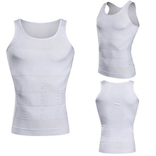 Load image into Gallery viewer, Shapewear Men's Slimming Shaper Posture Vest Male Belly Abdomen For Corrector Compression Body Building Fat Burn Chest Tummy Corset
