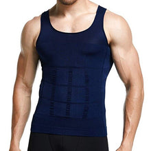 Load image into Gallery viewer, Shapewear Men's Slimming Shaper Posture Vest Male Belly Abdomen For Corrector Compression Body Building Fat Burn Chest Tummy Corset
