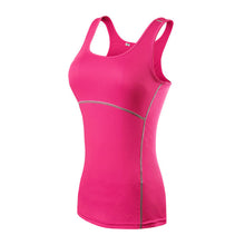 Load image into Gallery viewer, Yoga Shirt Running Quick Dry Vest High elasticity Tight fitting  Women
