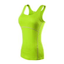 Load image into Gallery viewer, Yoga Shirt Running Quick Dry Vest High elasticity Tight fitting  Women
