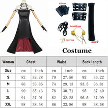 Load image into Gallery viewer, Yor Forger Cosplay Anime Spy X Family Cosplay Costume Yor Forger Wig Black Dress Outfit Cosplay Costume Long Hair Women Clothes
