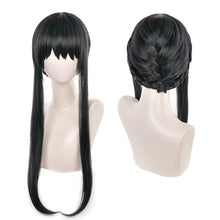 Load image into Gallery viewer, Yor Forger Cosplay Anime Spy X Family Cosplay Costume Yor Forger Wig Black Dress Outfit Cosplay Costume Long Hair Women Clothes
