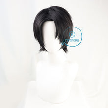 Load image into Gallery viewer, Yuta Okkotsu Short Wig Jujutsu Kaisen Anime Cosplay Costume Black Hair Heat Resistant Fiber Hair Party Halloween Cos + Wig Cap
