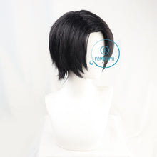 Load image into Gallery viewer, Yuta Okkotsu Short Wig Jujutsu Kaisen Anime Cosplay Costume Black Hair Heat Resistant Fiber Hair Party Halloween Cos + Wig Cap
