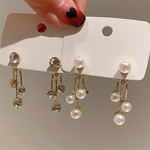 Load image into Gallery viewer, Trendy Women Dangle Earrings New  Star Earrings Long Pendant Fashion Korean Elegant Simple  Jewelry For  Girl
