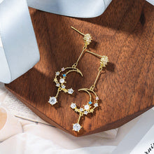 Load image into Gallery viewer, Trendy Women Dangle Earrings New  Star Earrings Long Pendant Fashion Korean Elegant Simple  Jewelry For  Girl
