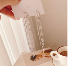 Load image into Gallery viewer, Trendy Women Dangle Earrings New  Star Earrings Long Pendant Fashion Korean Elegant Simple  Jewelry For  Girl
