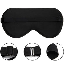 Load image into Gallery viewer, Silk Cotton Sleep Mask Natural Fast Sleeping Memory Eyeshade Cover Shade Patch Eye Mask Soft Portable Blindfold Travel Eyepatch
