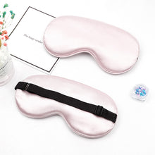Load image into Gallery viewer, Silk Sleep Eye Mask Padded Shade Eye Cover Patch Sleeping Mask Eyemask Blindfolds Travel Relax Rest Women Men
