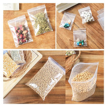 Load image into Gallery viewer, Plastic Bags Transparent Packaging Poly Ziplock Bag Pouch 100 pcs
