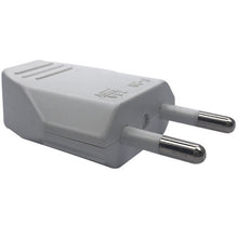 Load image into Gallery viewer, Black White 2.5A Korea Russia Germany EU Assemble Wiring Plug Power Cable Connector Female Male 2Pole Electrical Socket Plug

