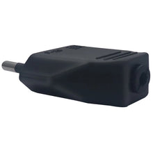 Load image into Gallery viewer, Black White 2.5A Korea Russia Germany EU Assemble Wiring Plug Power Cable Connector Female Male 2Pole Electrical Socket Plug
