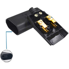 Load image into Gallery viewer, Black White 2.5A Korea Russia Germany EU Assemble Wiring Plug Power Cable Connector Female Male 2Pole Electrical Socket Plug

