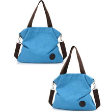 Load image into Gallery viewer, Shoulder Bag Women Corduroy Canvas Tote Foldable Reusable sDhopping Bags Beach Bag CODE
